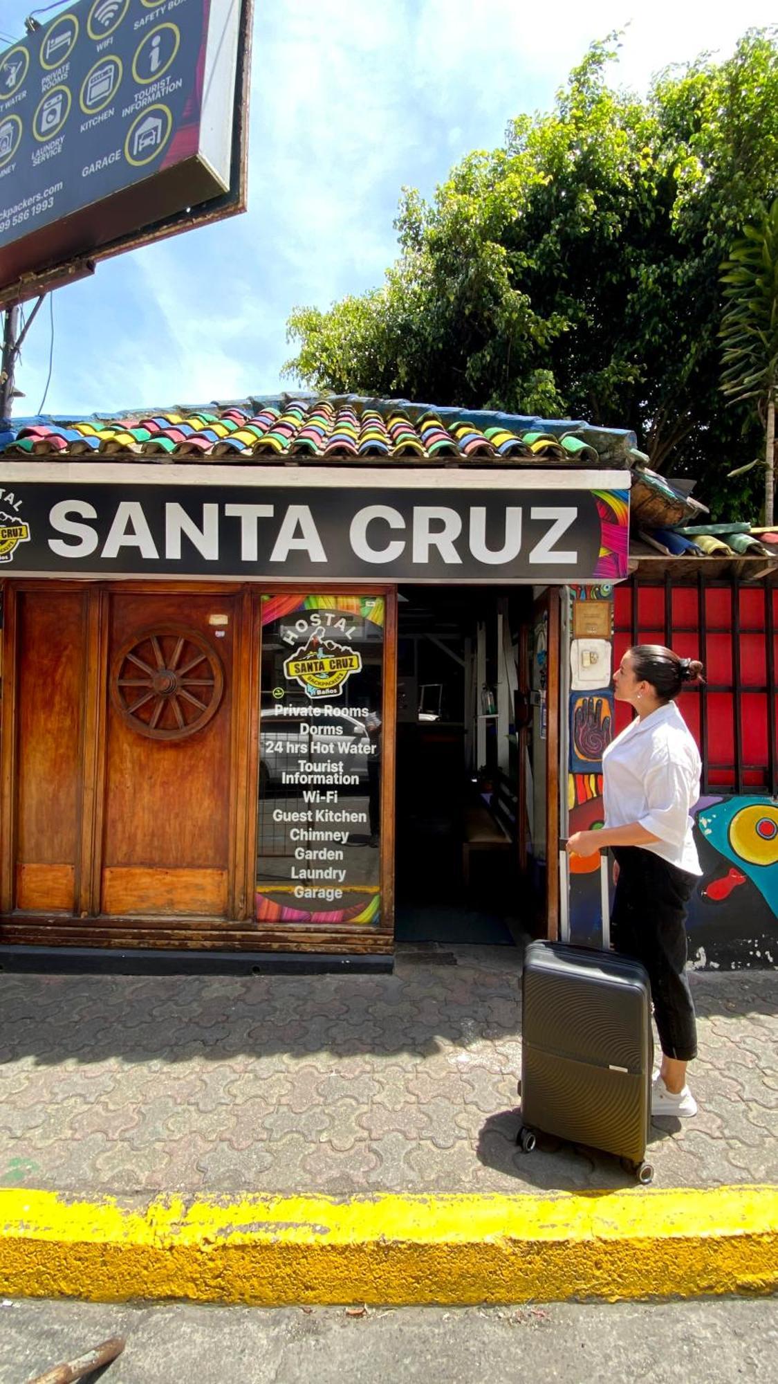 Santa Cruz Backpackers Hostal Baños Exteriér fotografie