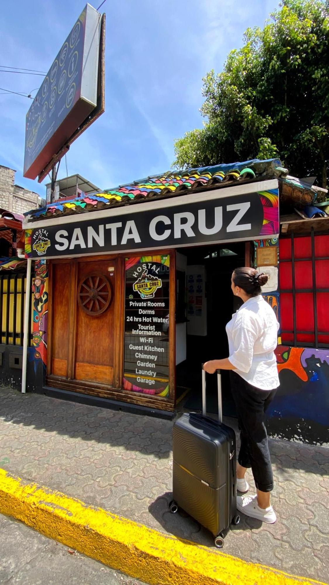 Santa Cruz Backpackers Hostal Baños Exteriér fotografie
